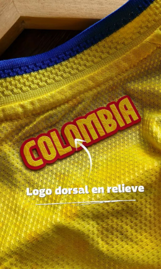 CAMISETA COLOMBIA VERSIÓN JUGADOR